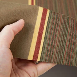 Sunbrella® Awning Stripe 4994-0000 Eastridge Cocoa 46" Fabric 11 Sunbrella® Awning Stripe 4994-0000 Eastridge Cocoa 46" Fabric -Famous Fabric Store Sunbrella 4994 0000 Eastridge Cocoa 46 Signature Series Awning Stripe 4