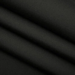 Sunbrella® 5408-0000 Canvas Black 54" Upholstery Fabric