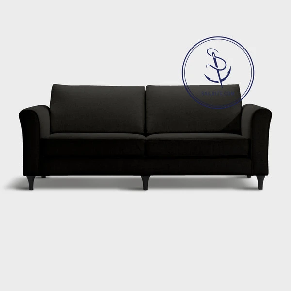 Sunbrella® 5471-0000 Canvas Raven Black 54" Upholstery Fabric 7 Sunbrella® 5471-0000 Canvas Raven Black 54" Upholstery Fabric - Image 5