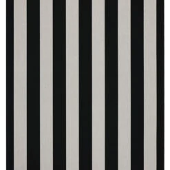 Sunbrella® Awning Stripe 5704-0000 Beaufort Black/White 6 Bar 46" Fabric -Famous Fabric Store Sunbrella 5704 0000 Black White 6 Bar Stripe 46 3