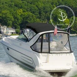 Sunbrella® Marine Grade 6008-0000 Black 60" Fabric -Famous Fabric Store Sunbrella 6008 0000 Jet Black 60 75