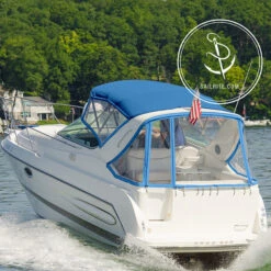 Sunbrella® Marine Grade 6075-0000 Capri 60" Fabric -Famous Fabric Store Sunbrella 6075 0000 Capri 60 75