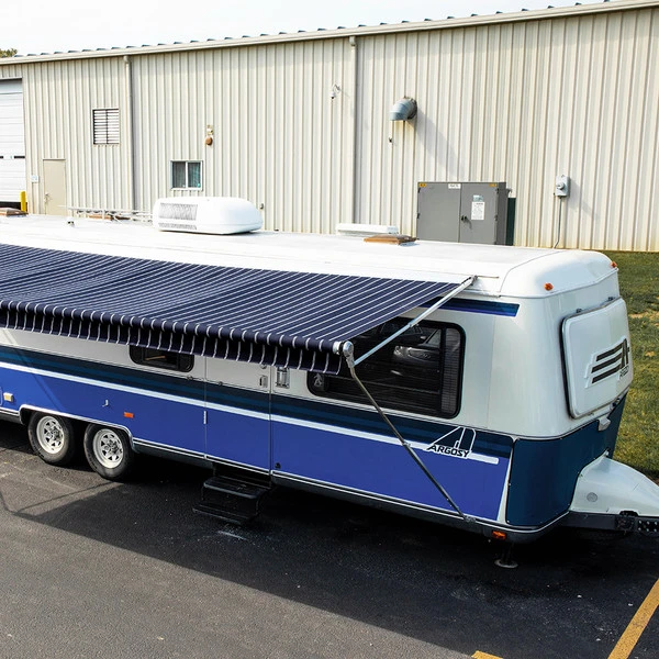 Sunbrella® Awning Stripe 4987-0000 Cooper Navy 46" Fabric 7 Sunbrella® Awning Stripe 4987-0000 Cooper Navy 46" Fabric - Image 5