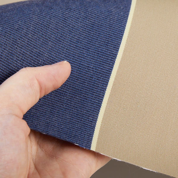 Sunbrella® Awning Stripe 4921-0000 Mediterranean Canvas Block 46" Fabric 6 Sunbrella® Awning Stripe 4921-0000 Mediterranean Canvas Block 46" Fabric - Image 4