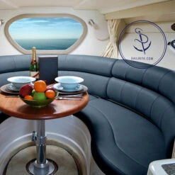 Ultraleather® Original Diplomat Blue 54" Fabric -Famous Fabric Store Ultraleather Fabric 54 Diplomat Blue 76