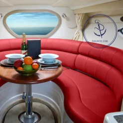 Ultraleather® Original Red 54" Fabric -Famous Fabric Store Ultraleather Fabric 54 Red 76