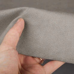 Ultrasuede® HP French Grey 55" Fabric -Famous Fabric Store Ultrasuede HP French Grey 55 Fabric 3